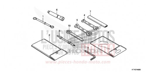 OUTIL CBR125RF de 2015